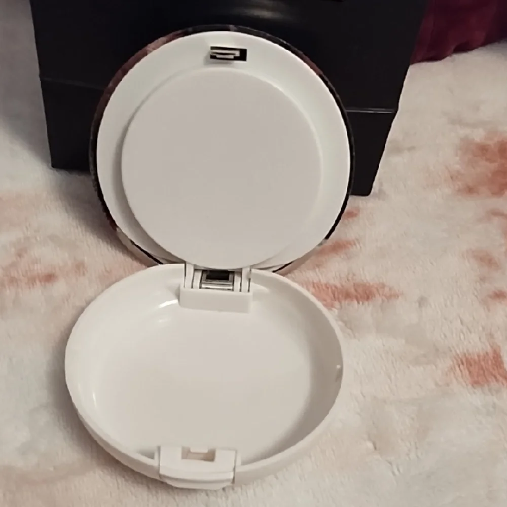 CHANEL Vintage Ornate Powder Compact with Mirror